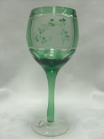 SHAMROCK GOBLETS  4PC